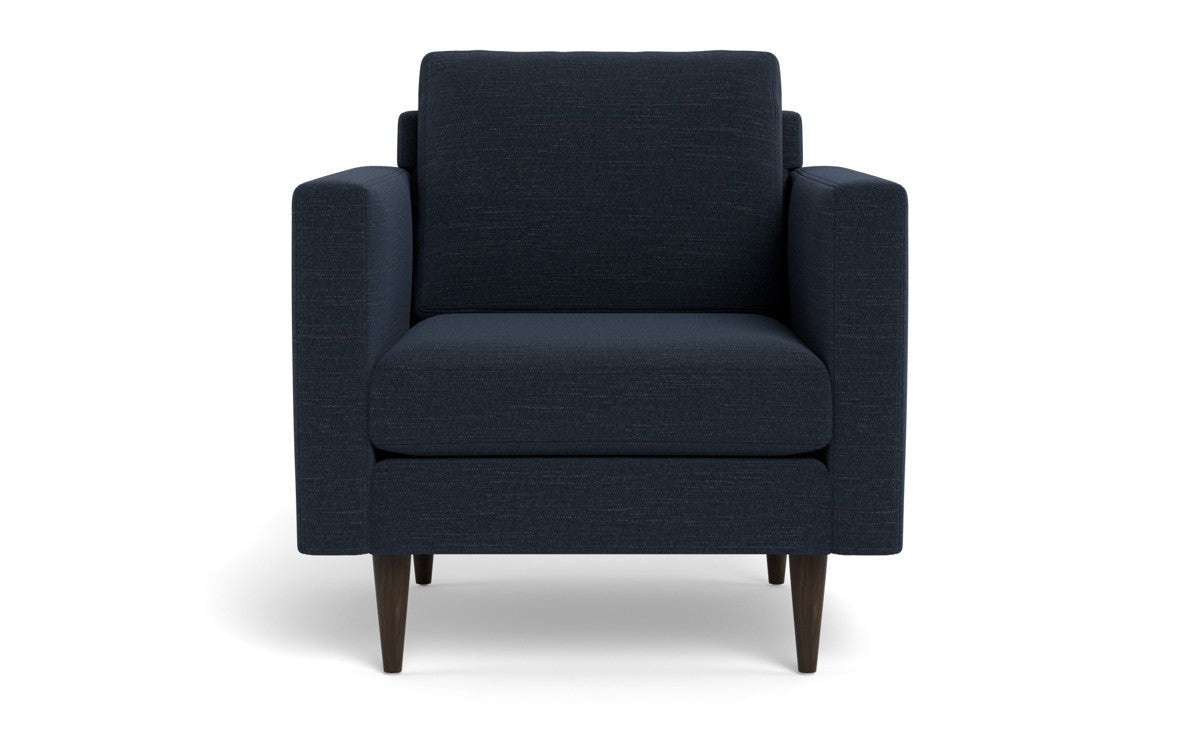 Wallace 34" Untufted Arm Chair - Curious Charcoal