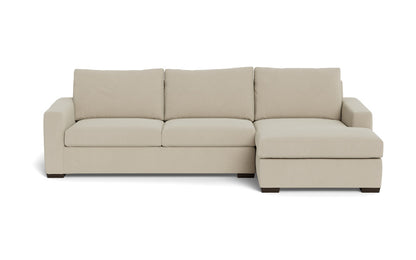 Mesa 123" Right Chaise Sectional - Curious Pearl