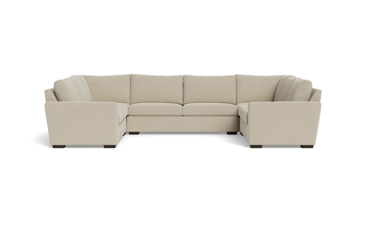 Mesa 154" Condo U Sectional - Curious Pearl