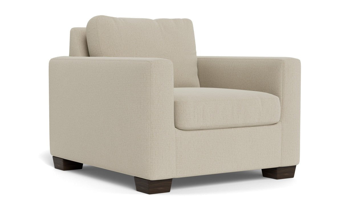 Track 36" Arm Chair - Curious Pearl