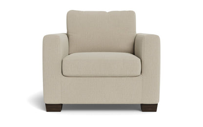 Track 36" Arm Chair - Curious Pearl