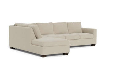 Track 121" Left Chaise Sleeper Sectional - Curious Pearl