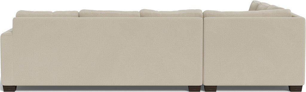 Track 121" Left Corner Sectional - Curious Pearl