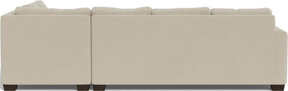 Track 121" Right Chaise Sleeper Sectional - Curious Pearl