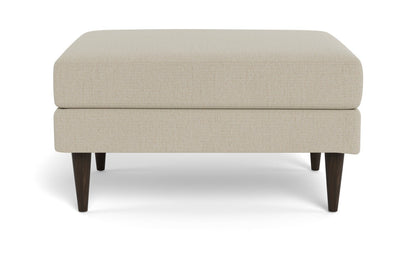 Wallace Untufted Ottoman - Curious Pearl
