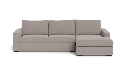 Mesa 123" Right Chaise Sectional - Curious Silverpine