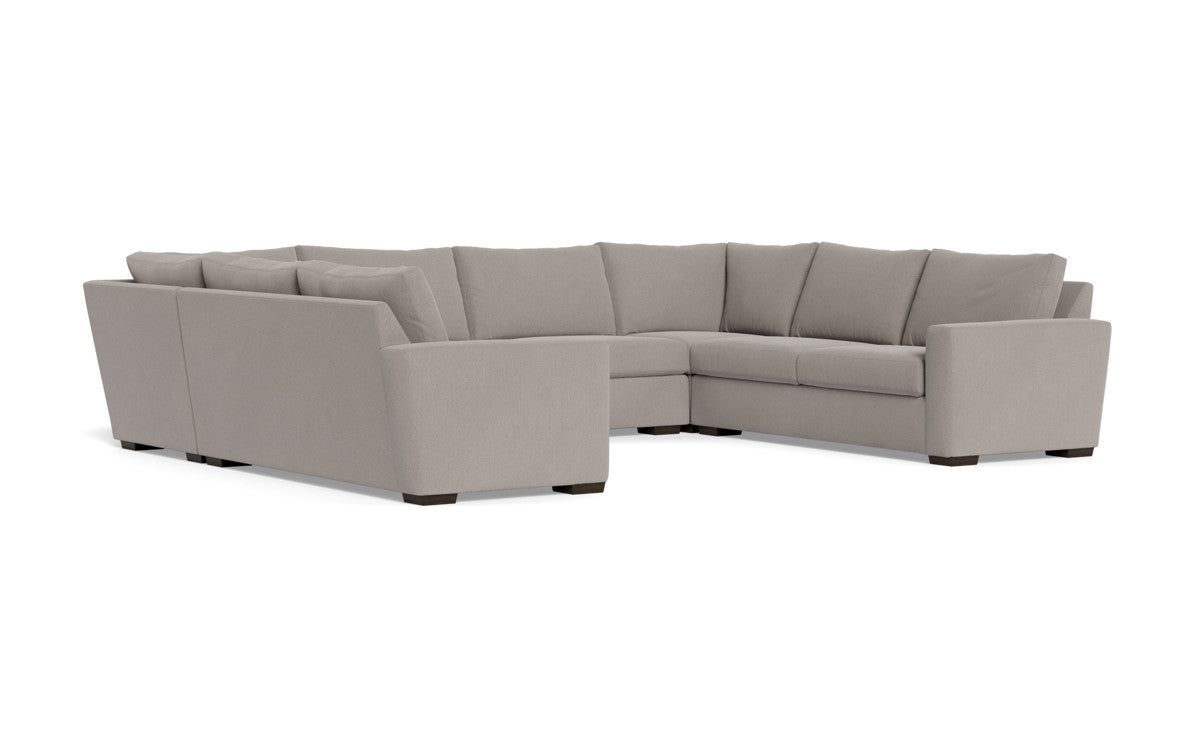 Mesa 154" Condo U Sectional - Curious Silverpine
