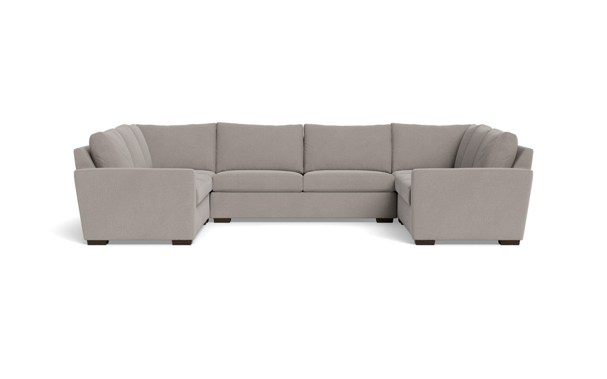 Mesa 154" Condo U Sectional - Curious Silverpine