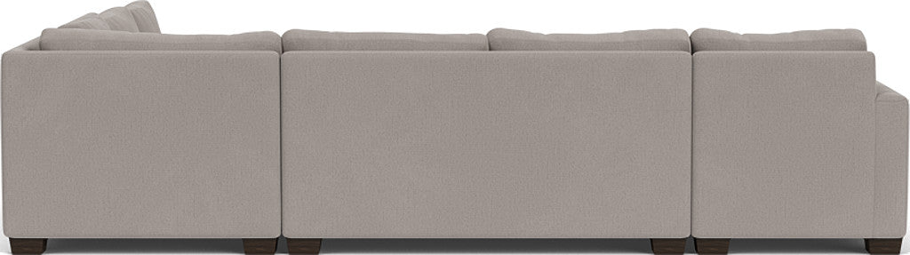 Track 141" Corner Sectionals w. Left Chaise - Curious Silverpine