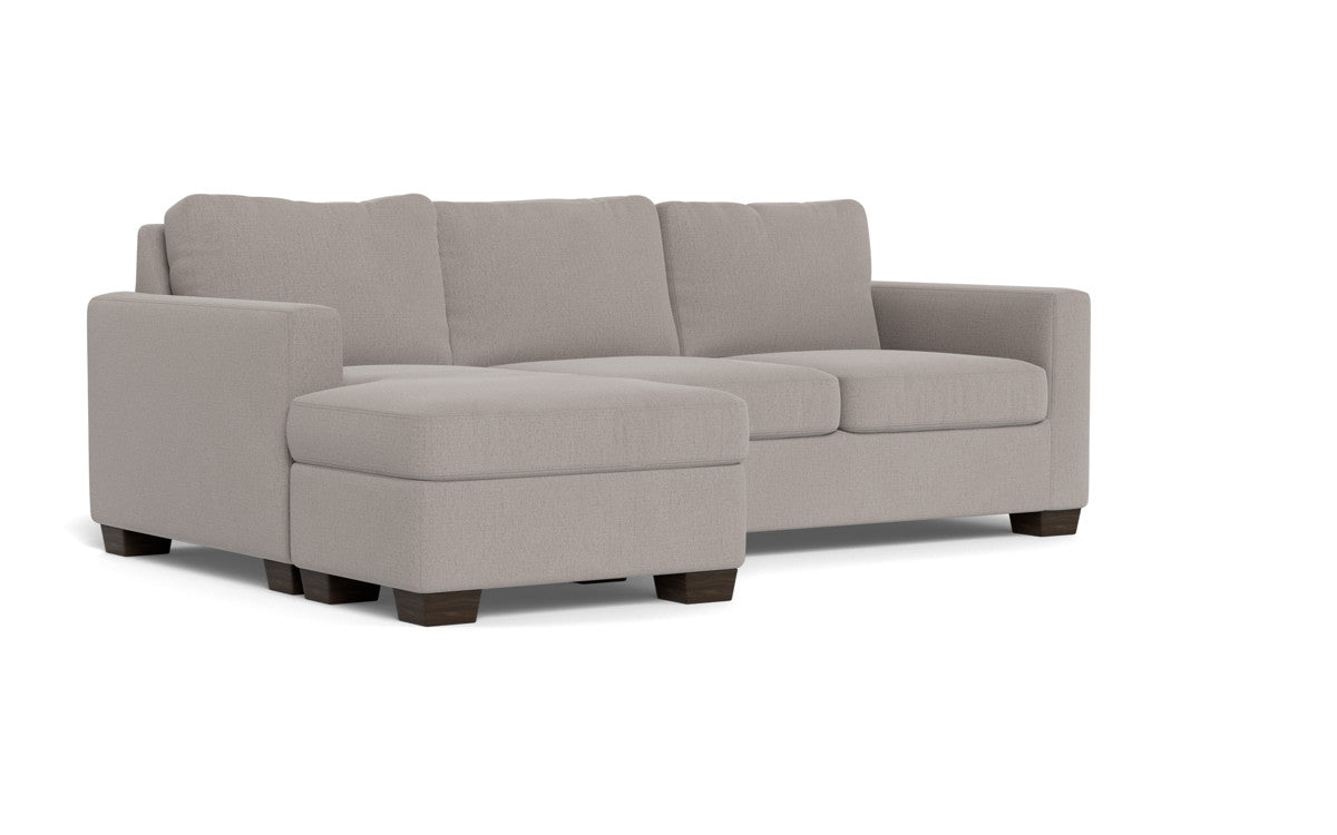 Track 87" Reversible Sofa Chaise - Curious Silverpine