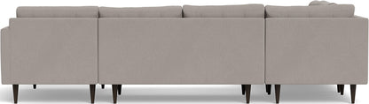 Wallace 130" Corner Sectionals w. Right Chaise - Curious Silverpine