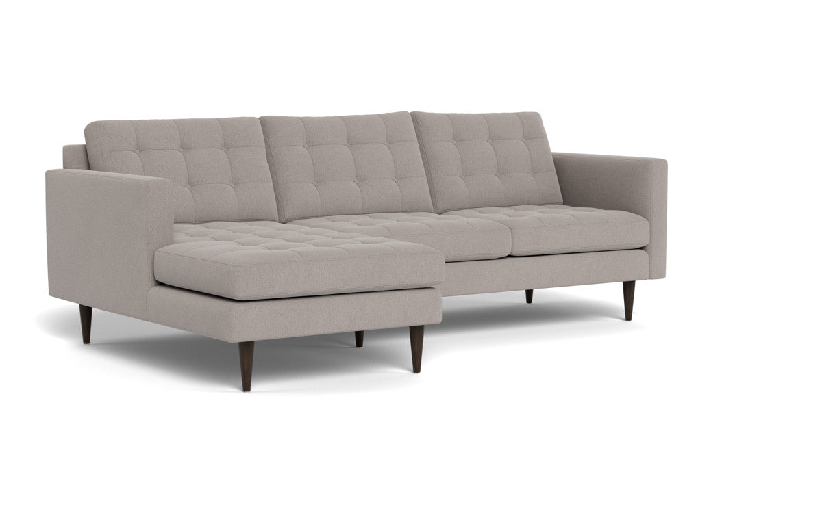 Wallace 98" Left Chaise Sectional - Curious Silverpine