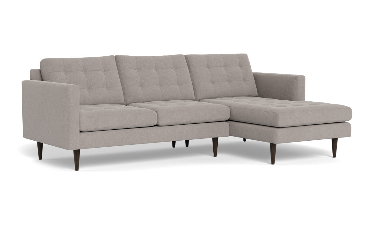 Wallace 98" Right Chaise Sectional - Curious Silverpine