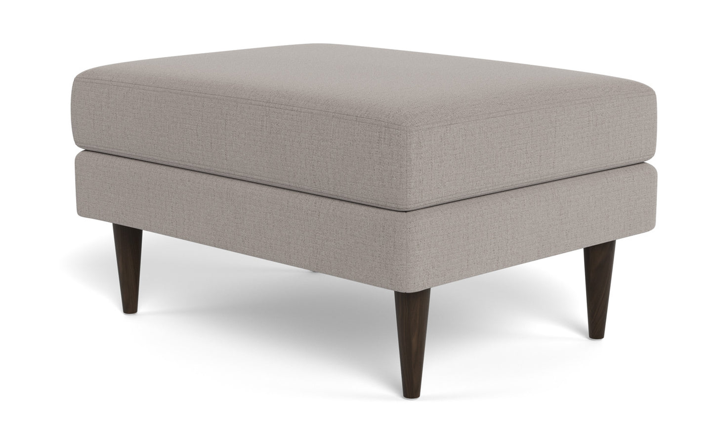 Wallace Untufted Ottoman - Curious Silverpine