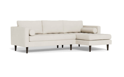 Ladybird 102" Right Chaise Sectional - Curious Snow