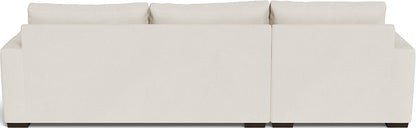 Mesa 123" Left Chaise Sectional - Curious Snow