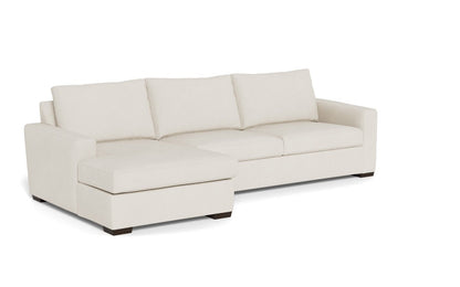 Mesa 123" Left Chaise Sectional - Curious Snow