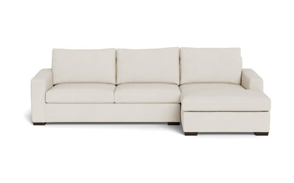Mesa 123" Right Chaise Sectional - Curious Snow