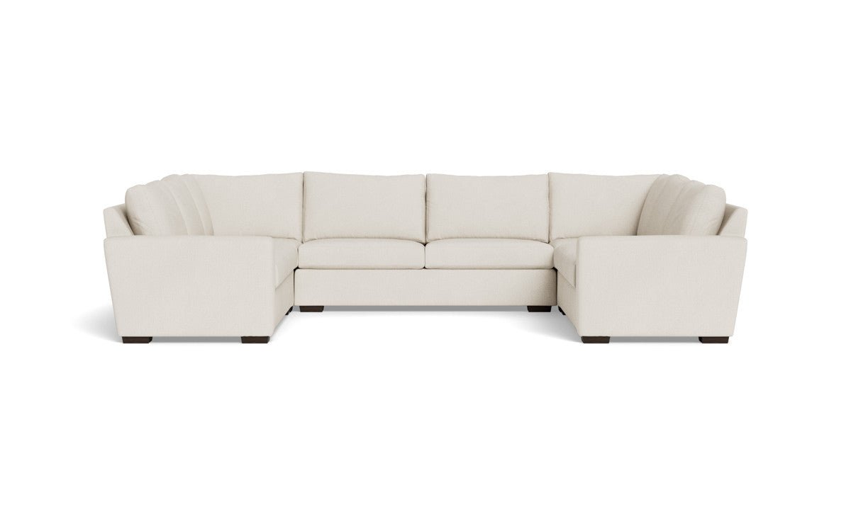Mesa 154" Condo U Sectional - Curious Snow