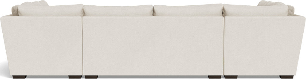 Mesa 154" Condo U Sectional - Curious Snow