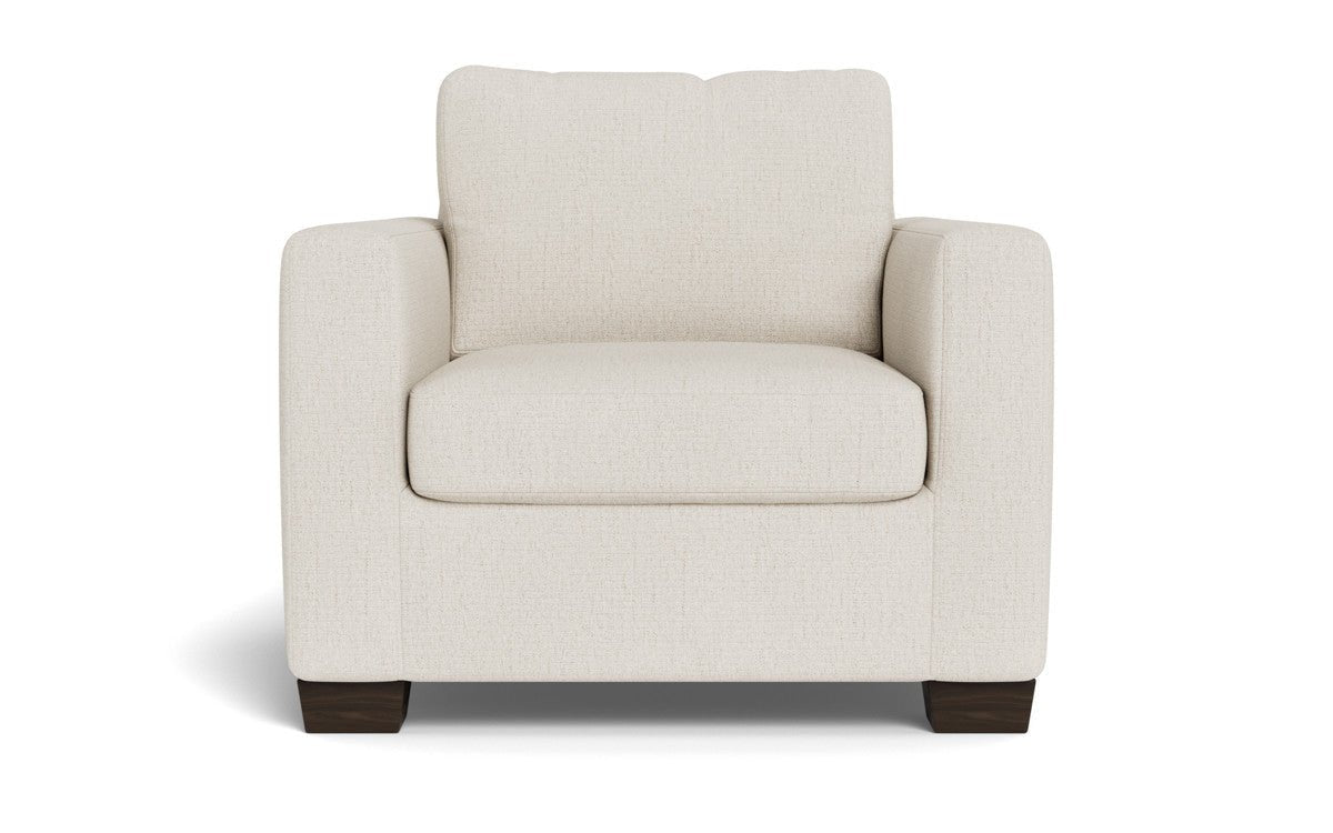 Track 36" Arm Chair - Curious Snow