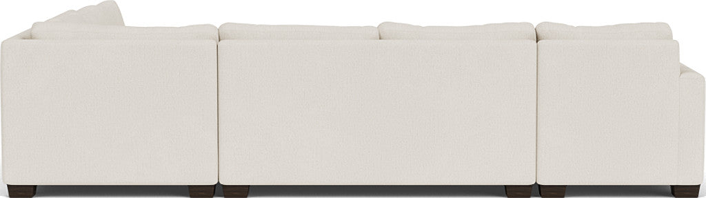 Track 141" Corner Sectionals w. Left Chaise - Curious Snow