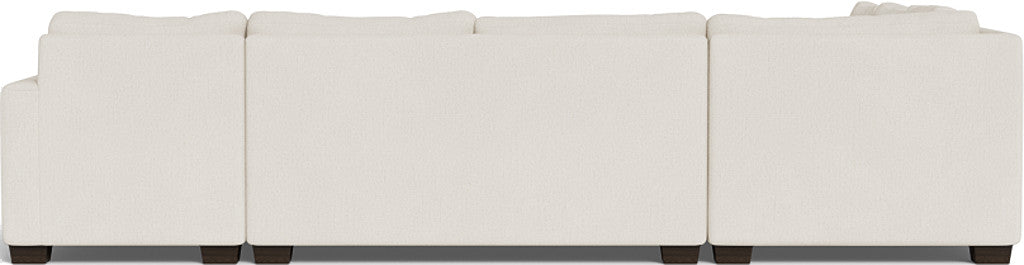 Track 141" Corner Sectionals w. Right Chaise - Curious Snow