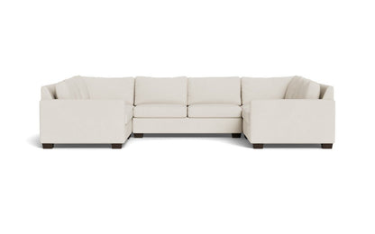 Track 141" Corner Sofa U Sectional - Curious Snow