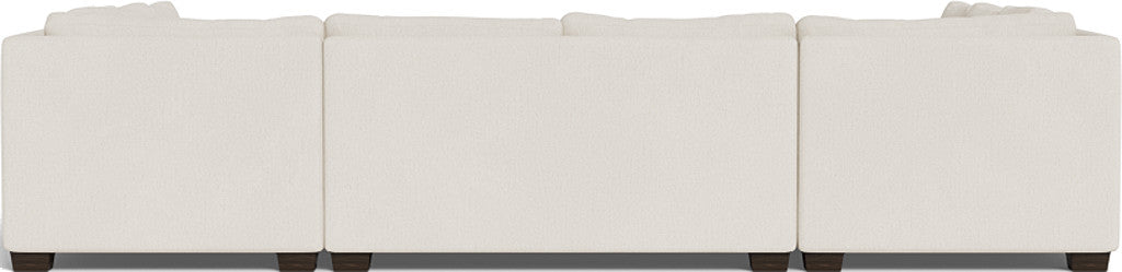 Track 141" Corner Sofa U Sectional - Curious Snow