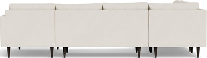 Wallace 130" Corner Sectionals w. Right Chaise - Curious Snow