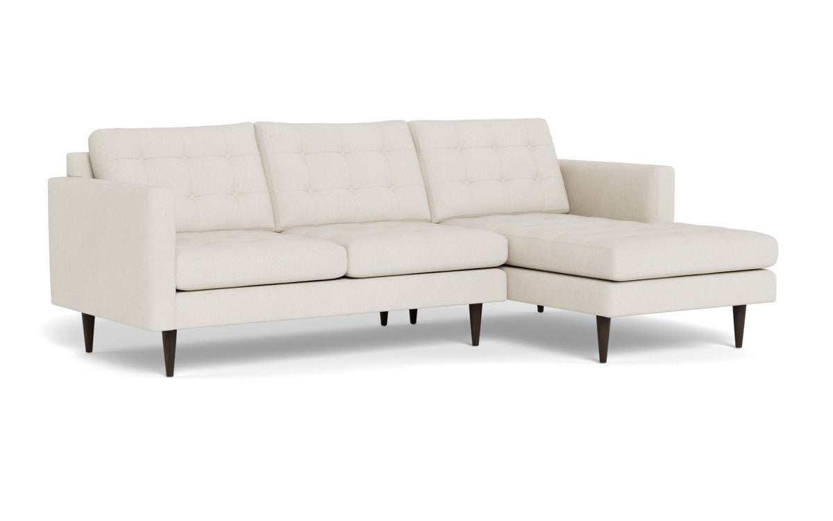 Wallace 98" Right Chaise Sectional - Curious Snow