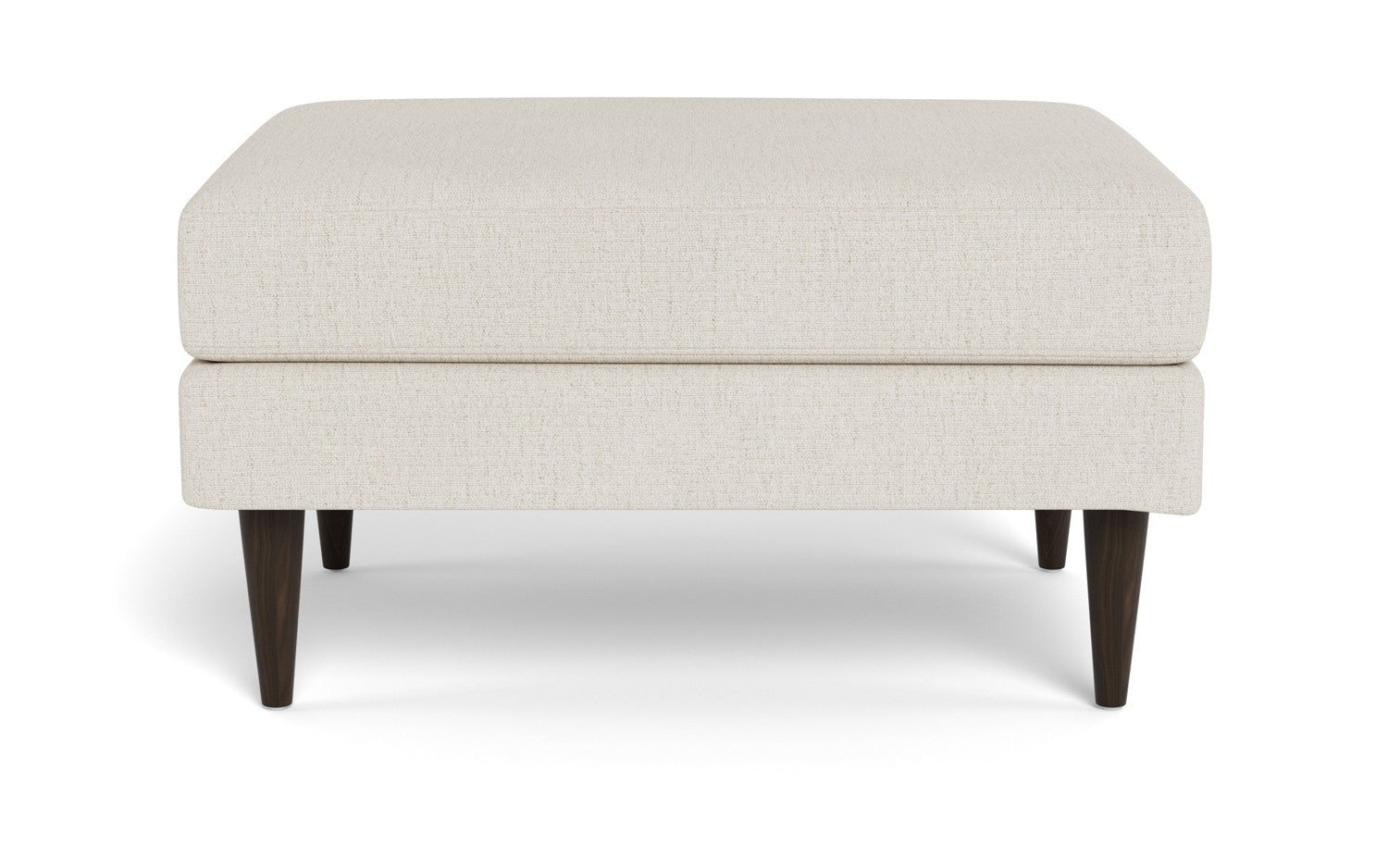 Wallace Untufted Ottoman - Curious Snow