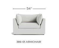 Cherrywood 54" Arm Chair - Dream Forest