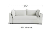 Cherrywood 95" Sofa - Dream French Blue