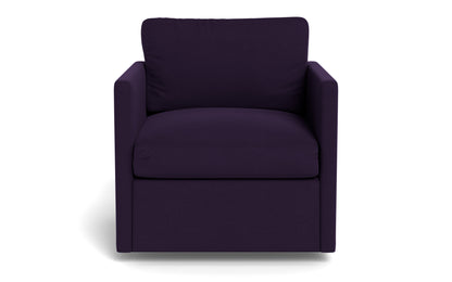 Crestview Swivel Arm Chair - Superb Peacock