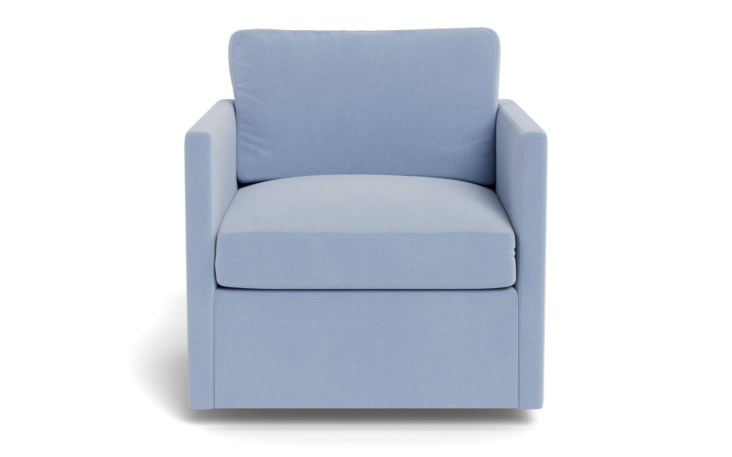 Crestview Swivel Arm Chair - Dream French Blue