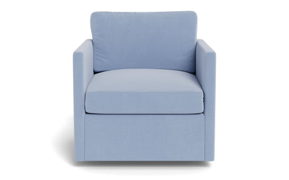 Crestview Swivel Arm Chair - Dream French Blue