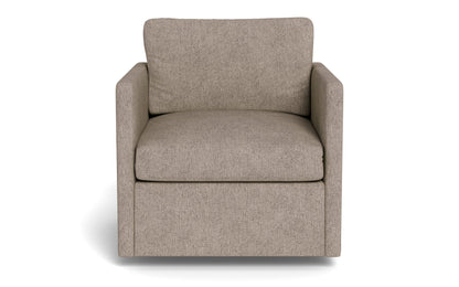 Crestview Swivel Arm Chair - Elliot Pebble