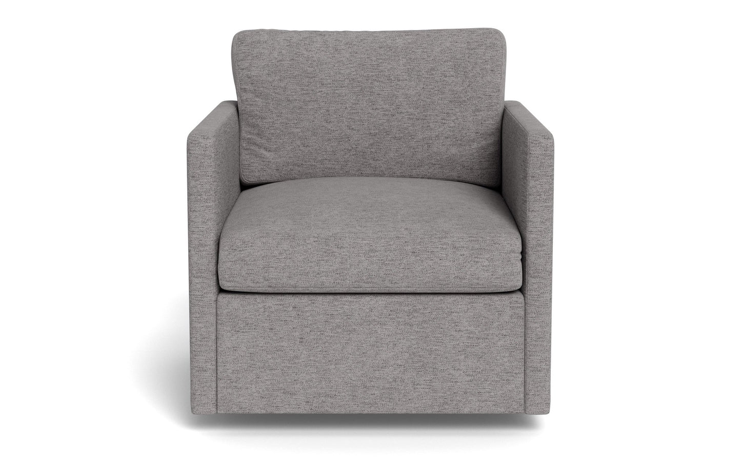 Crestview Swivel Arm Chair - Merit Graystone