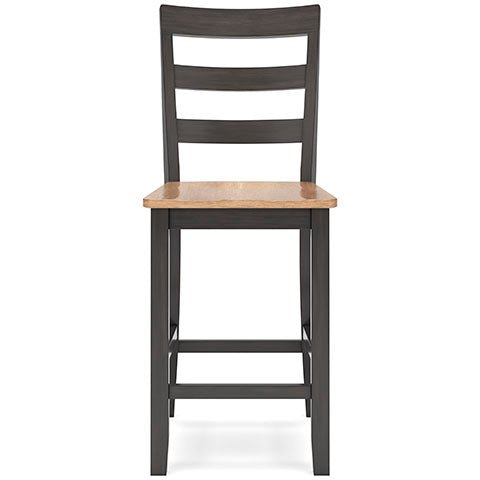 Georgina Counter Stools (set of 2) - Natural Brown