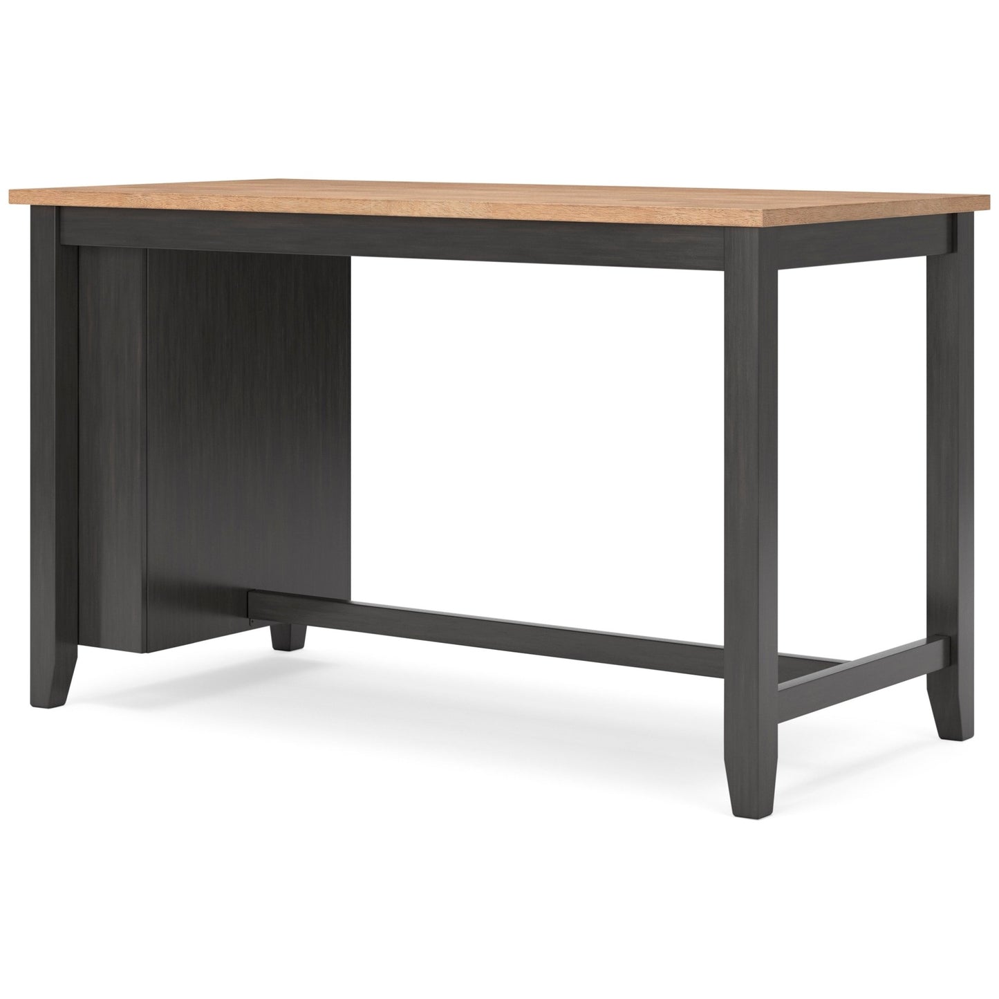 Georgina Counter Table - Natural Brown
