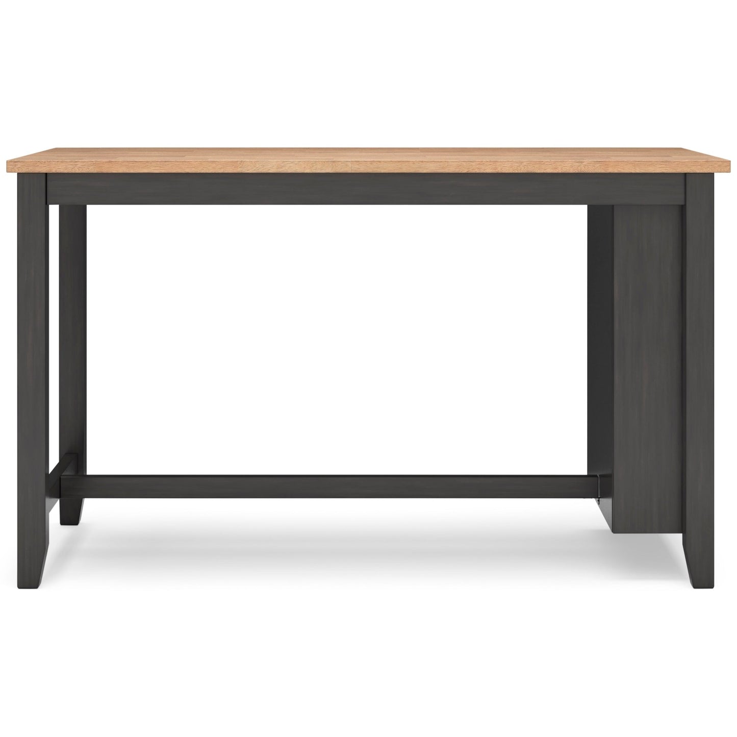 Georgina Counter Table - Natural Brown