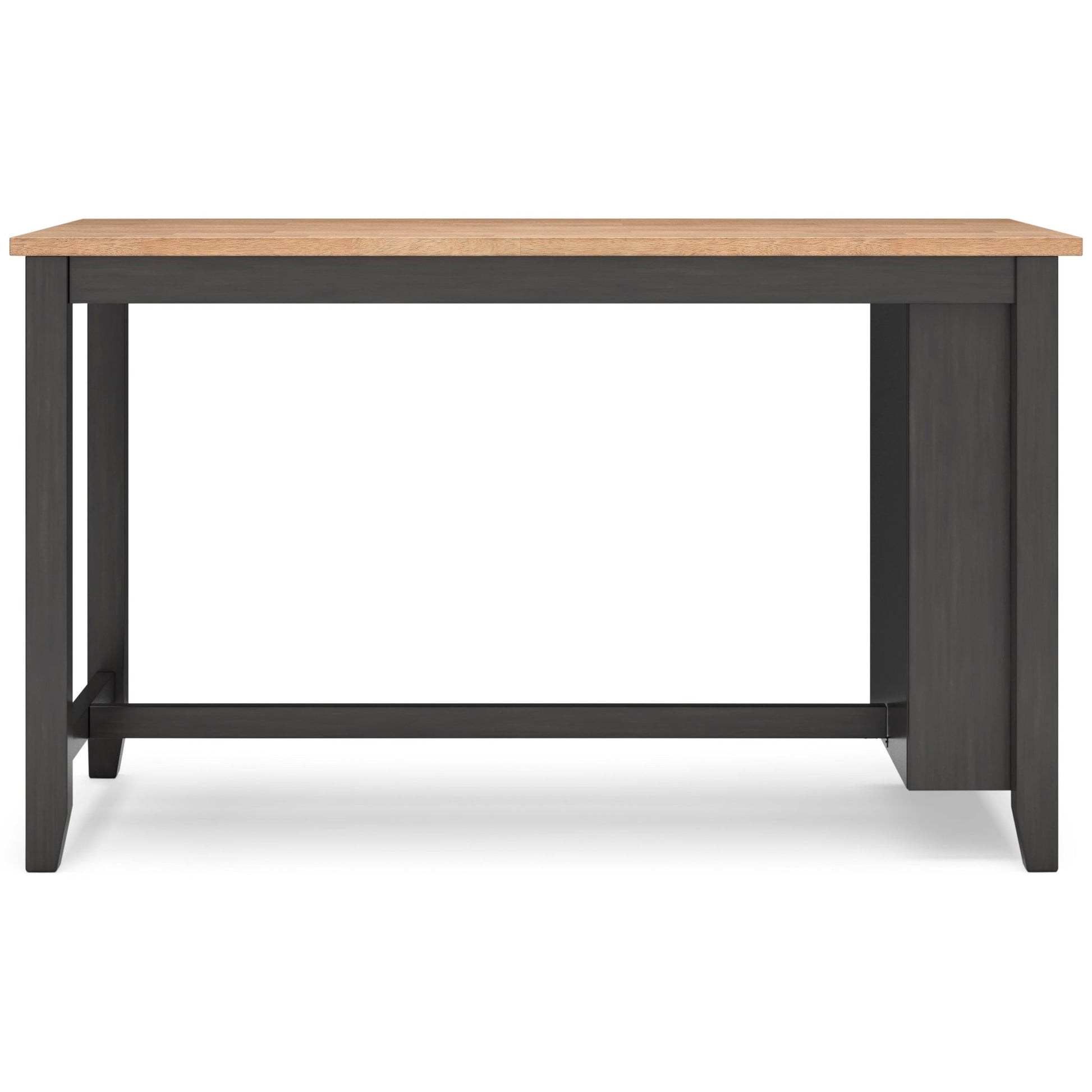 Georgina Counter Table - Natural Brown