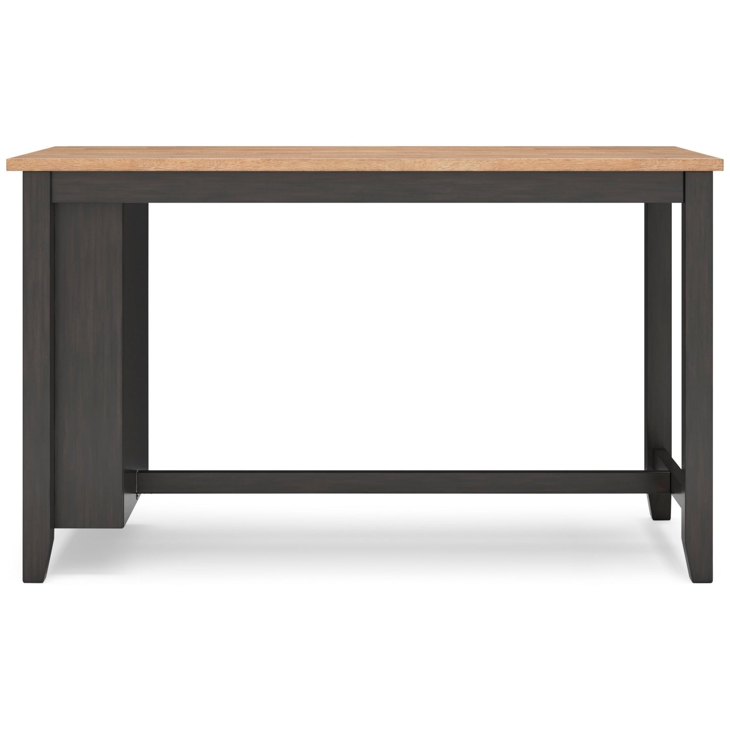 Georgina Counter Table - Natural Brown