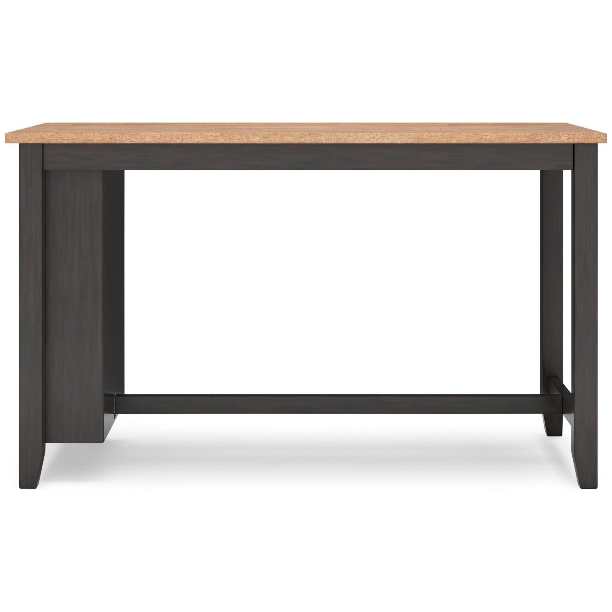 Georgina Counter Table - Natural Brown