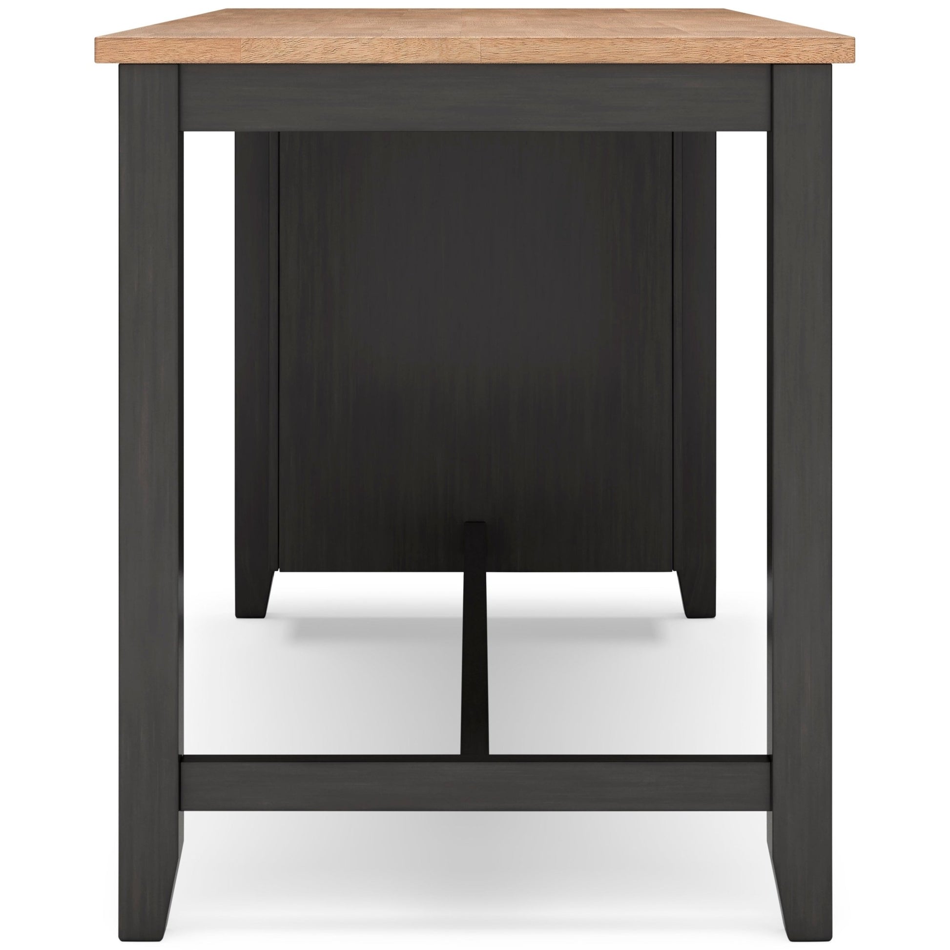 Georgina Counter Table - Natural Brown