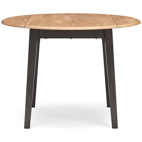Georgina Round Table - Natural Brown