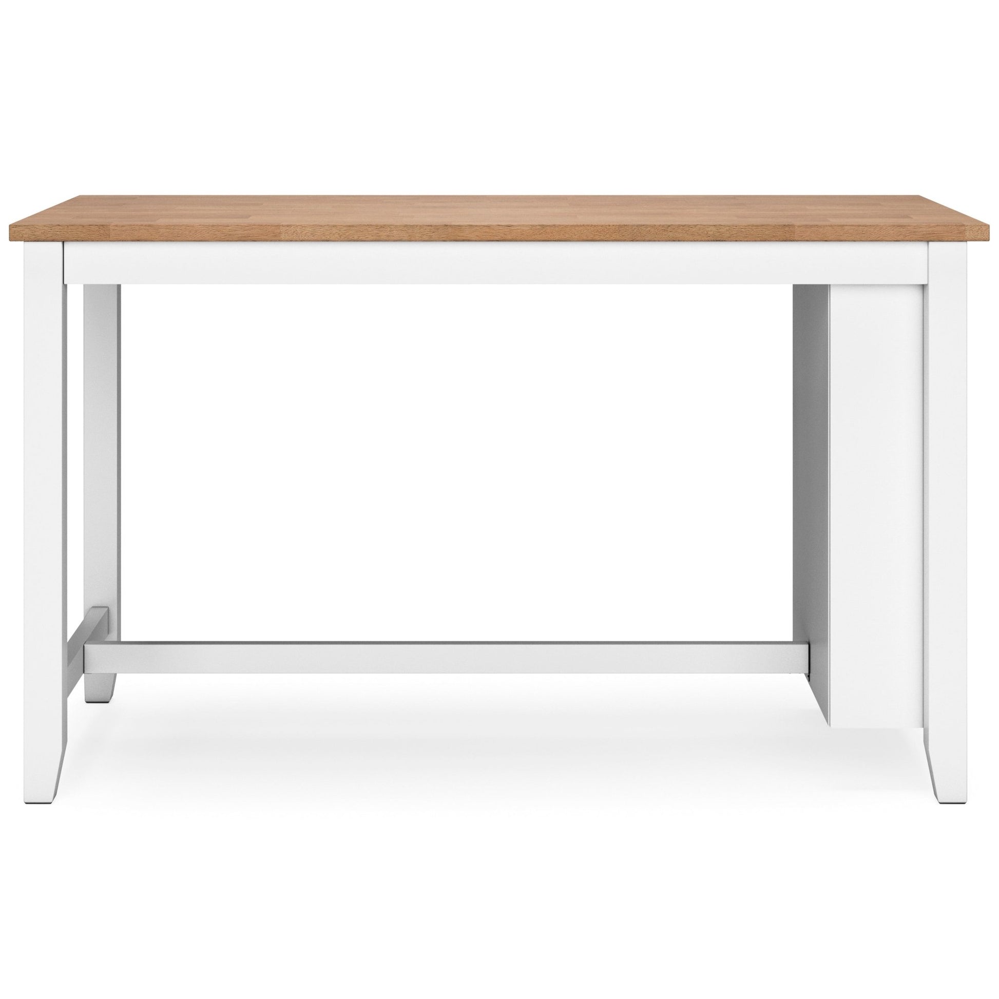 Georgina Counter Table - Natural White