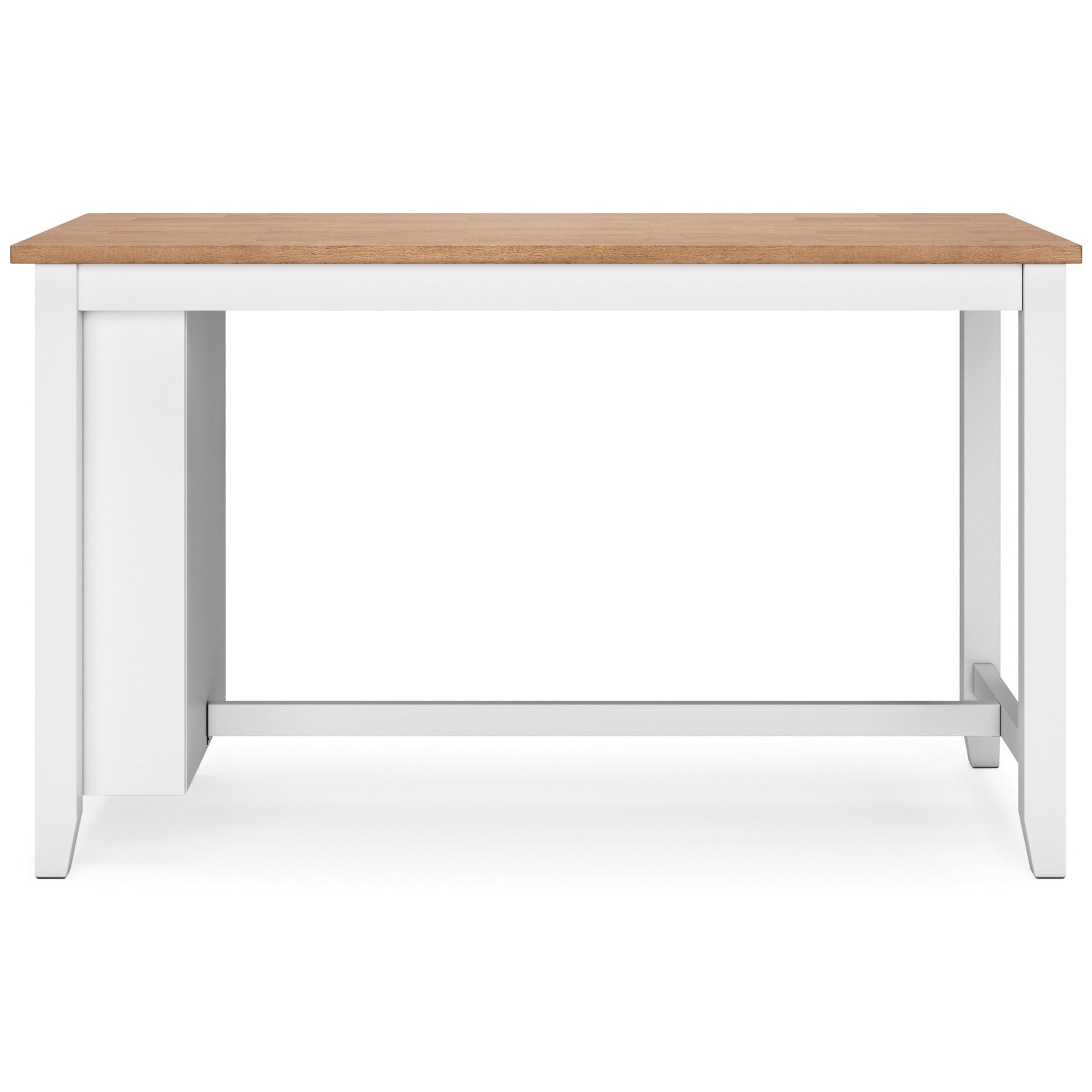 Georgina Counter Table - Natural White