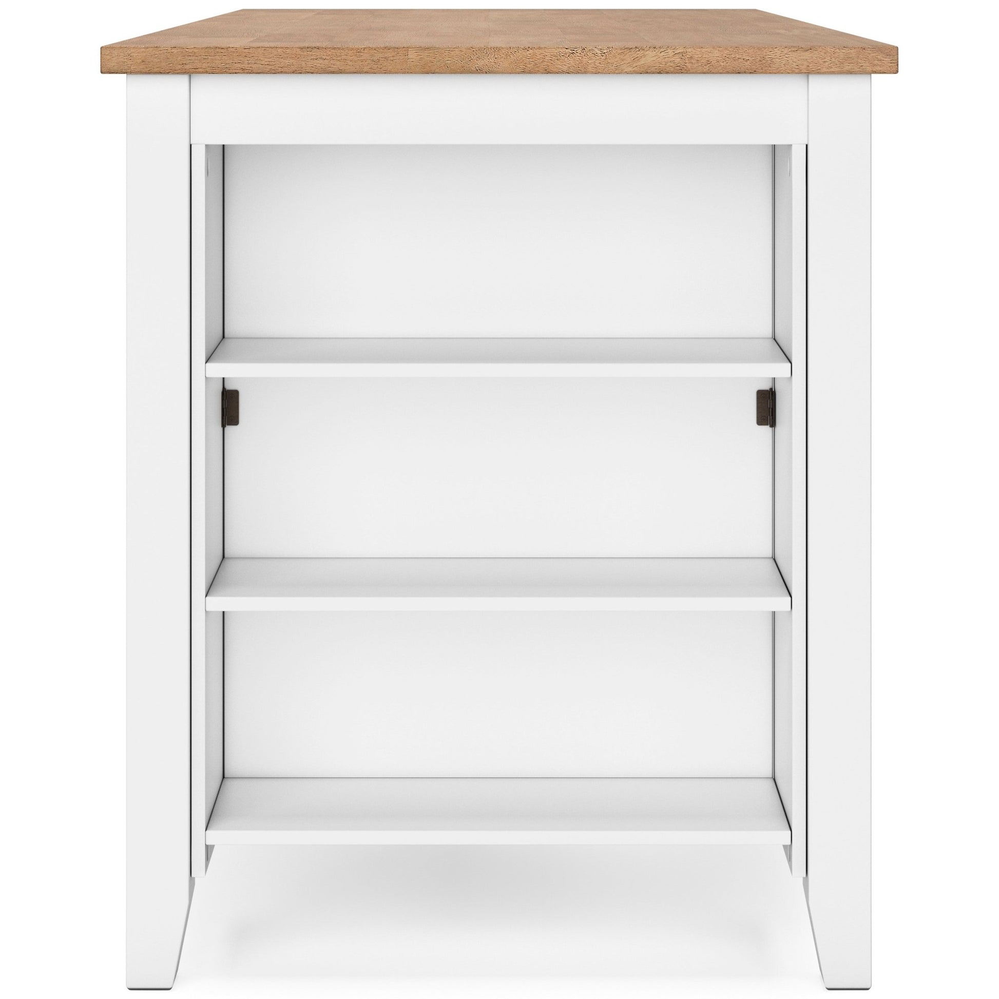 Georgina Counter Table - Natural White